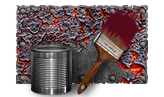 Charred